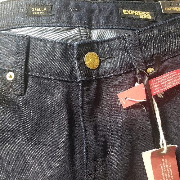 Express Sz 4 NWT Stella Boot Cut Jeans 2008 - Picture 10 of 15